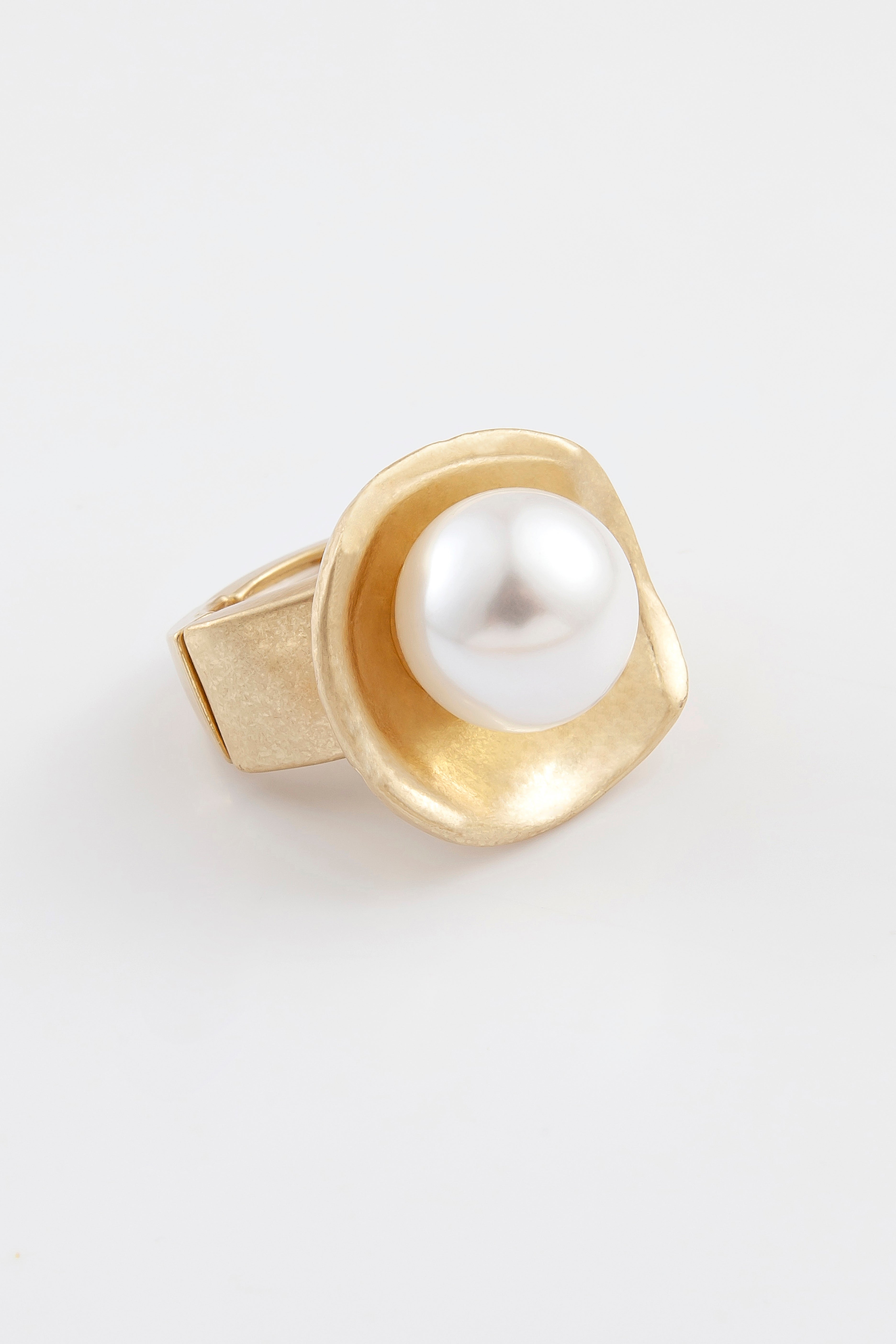Anel Pearl Bloom