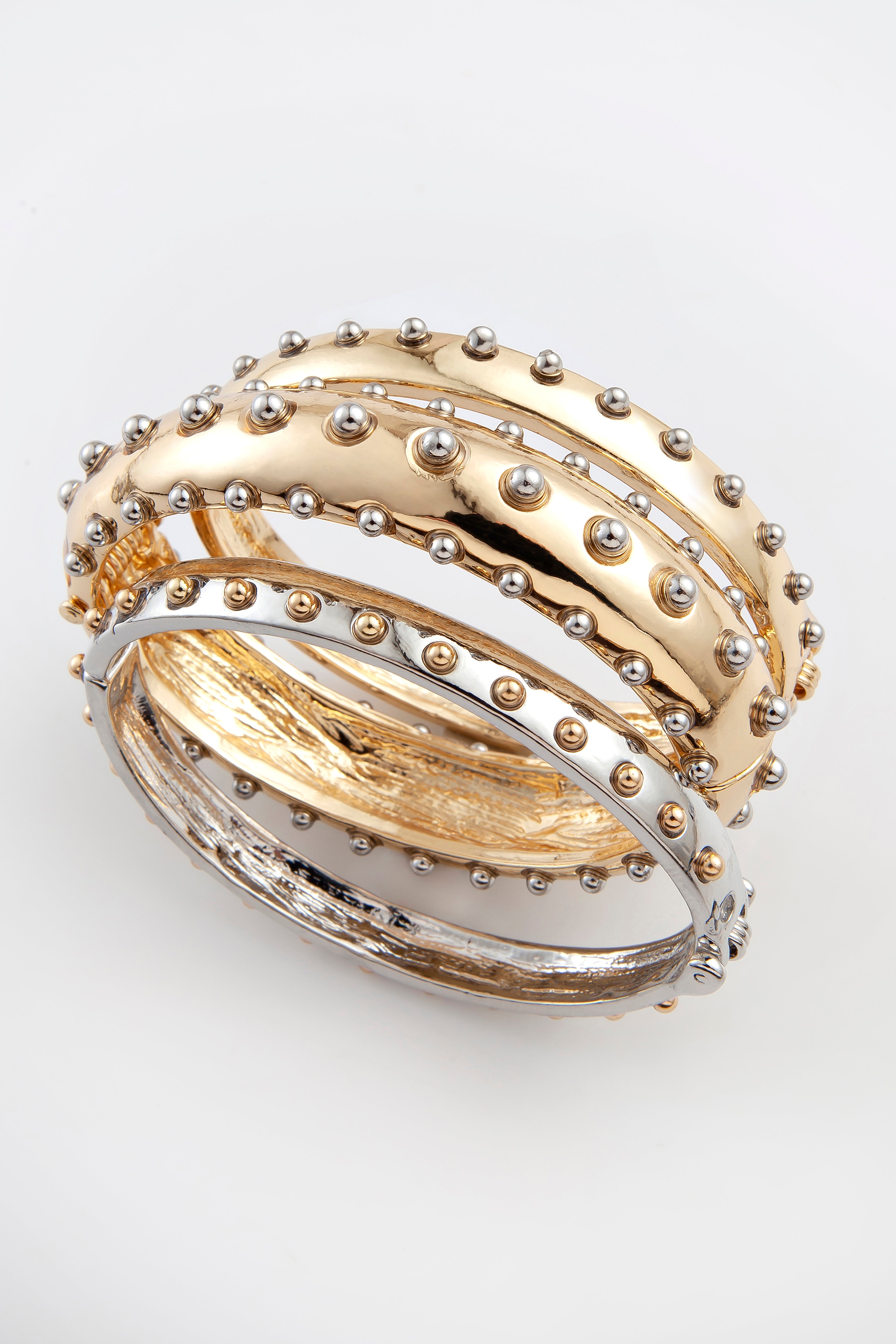 Trio de Braceletes Bubble