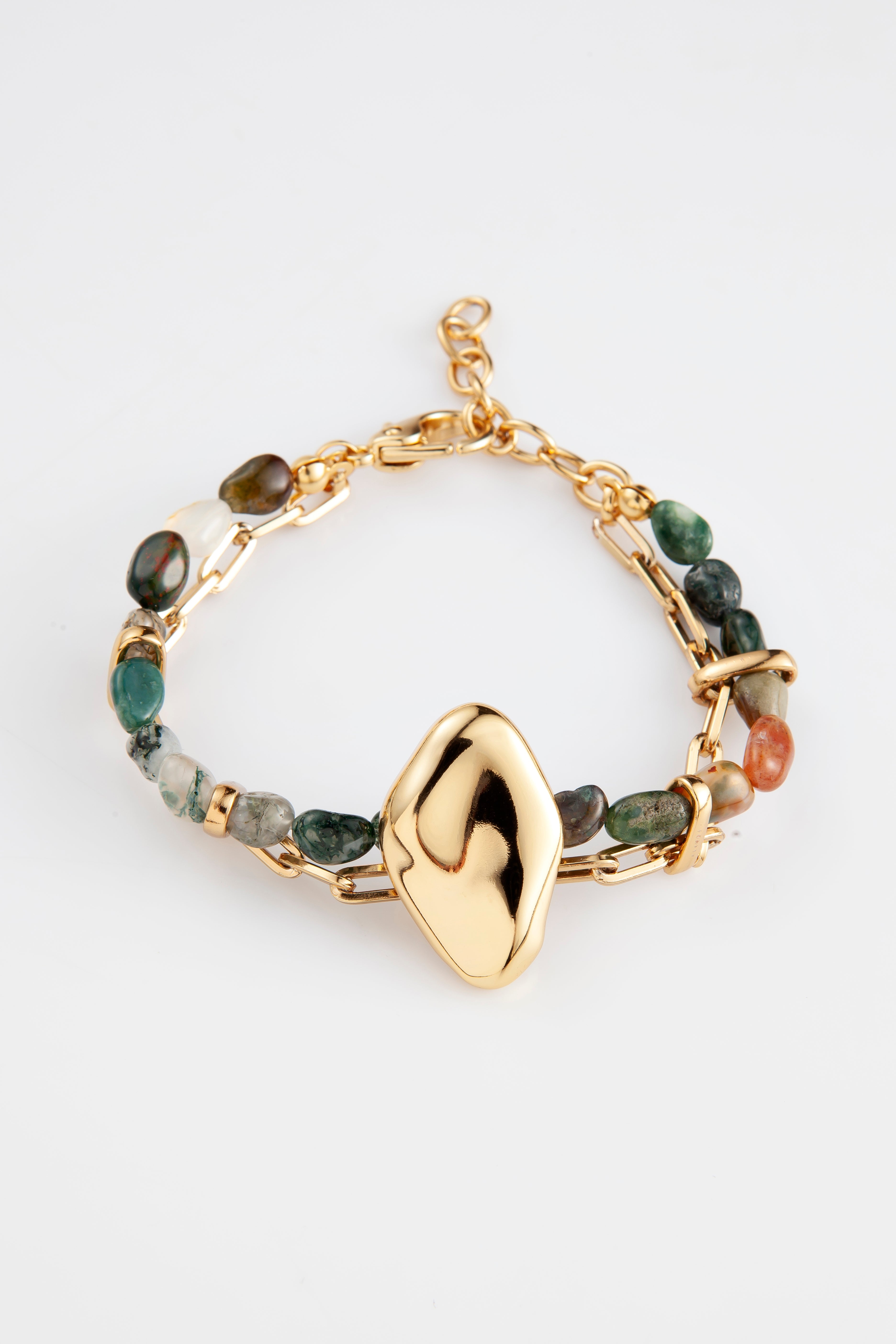 Pulseira Ágata Nugget