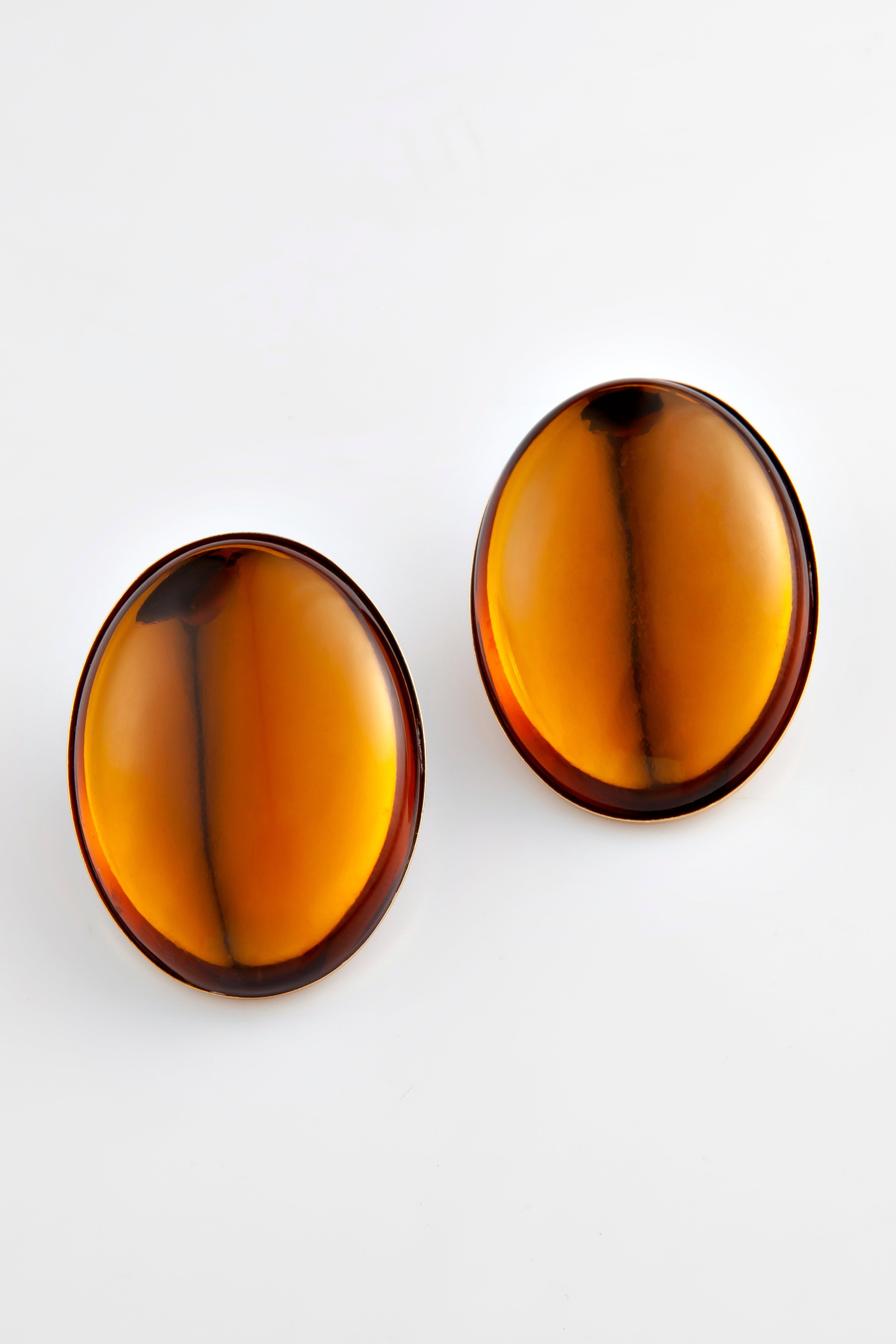 Brinco Ambre Ovale