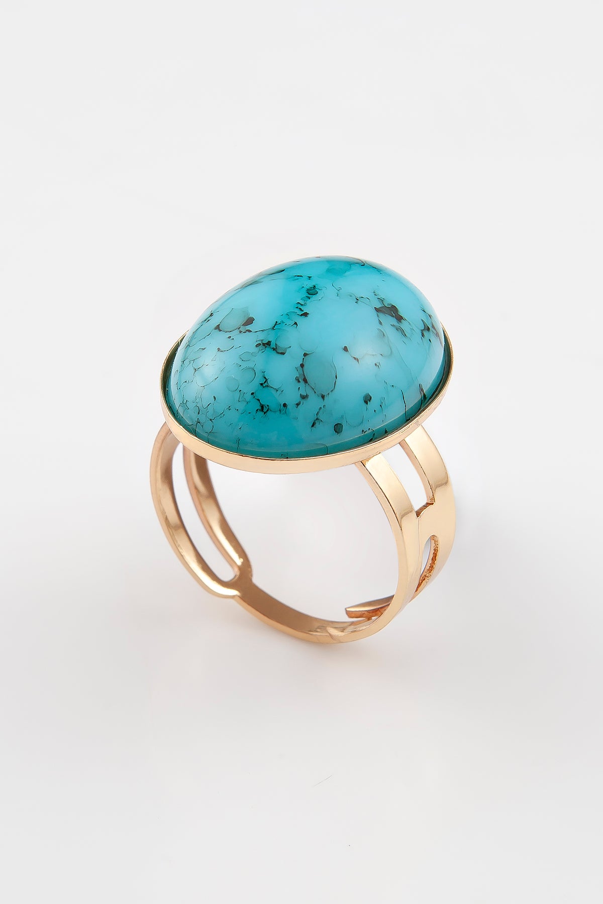 Anel Oval Stone