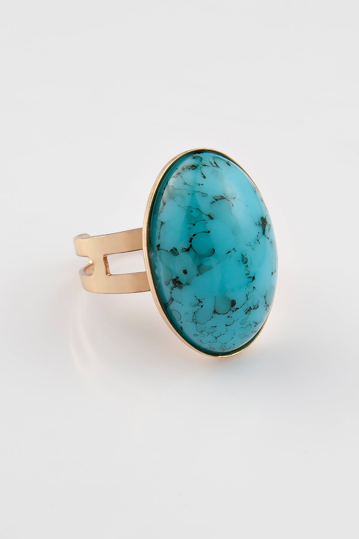 Anel Oval Stone