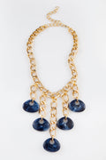 Colar Franja Sodalite