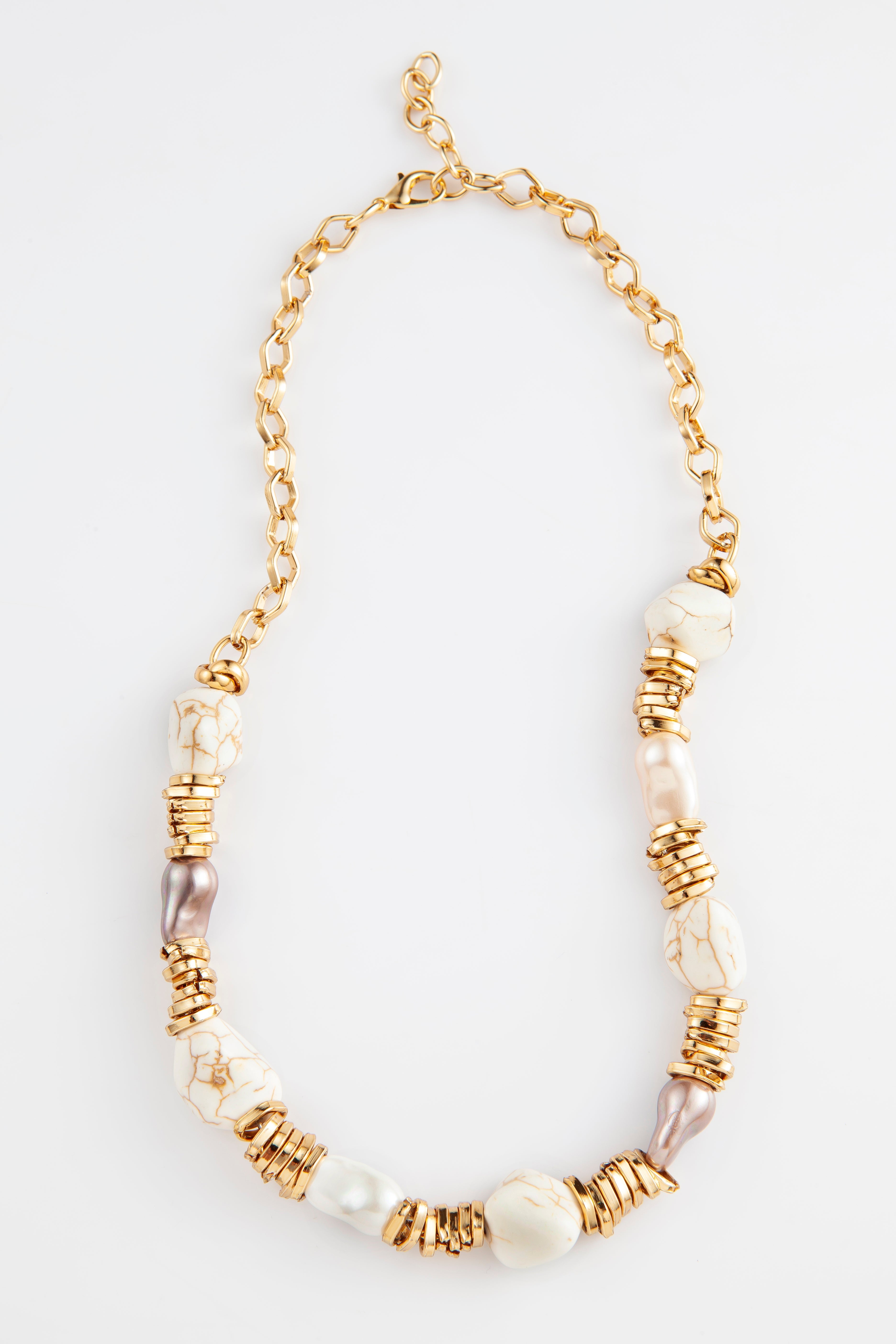 GEMM - Colar Perles Baroques - 1