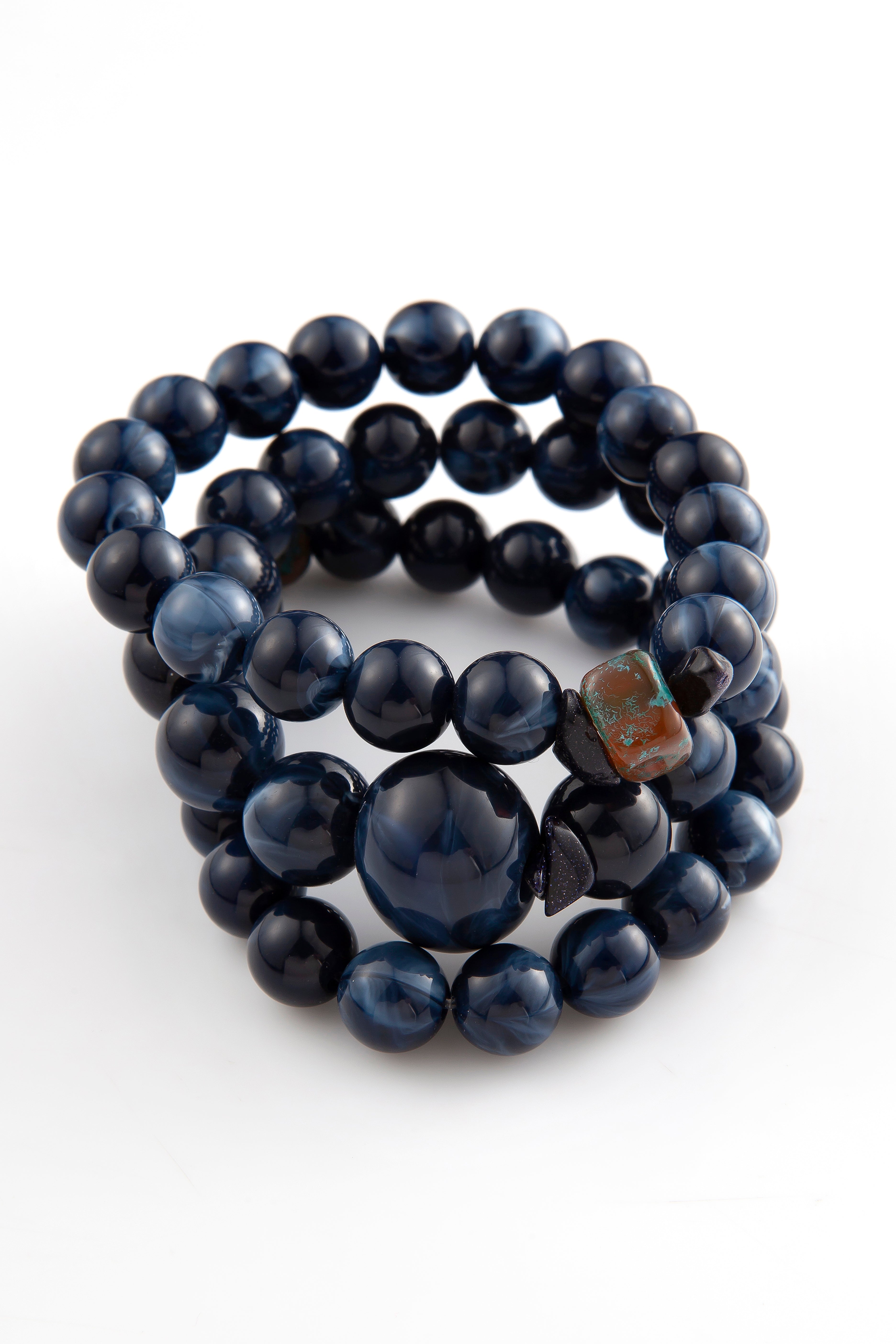 GEMM - Pulseira Trio Sodalite - 2