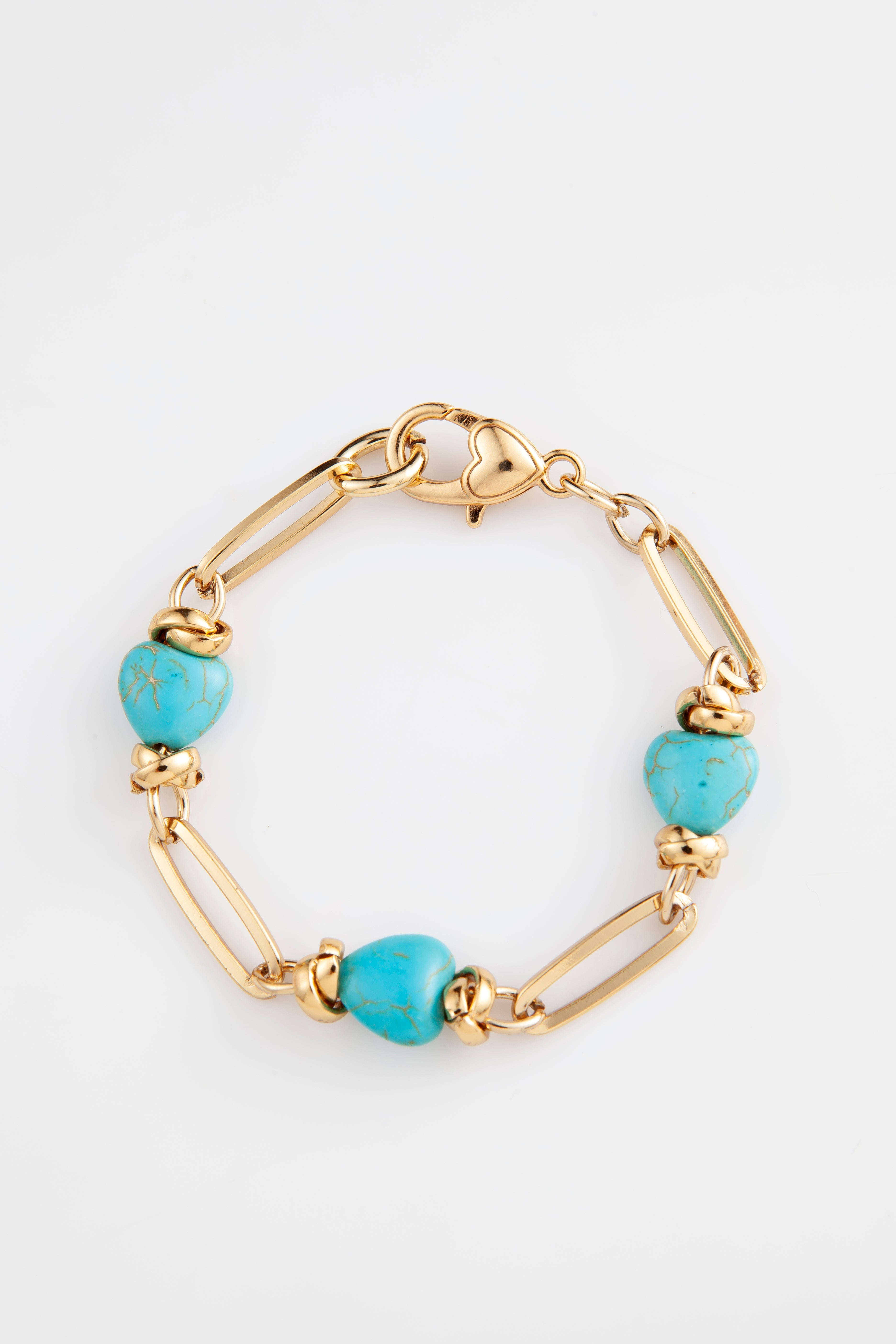 GEMM - Pulseira Turquoise Links - 1